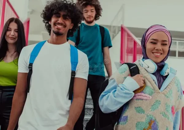 group-diverse-students-including-african-american-man-muslim-girl-wearing-hijab-walk-together-modern-288997039